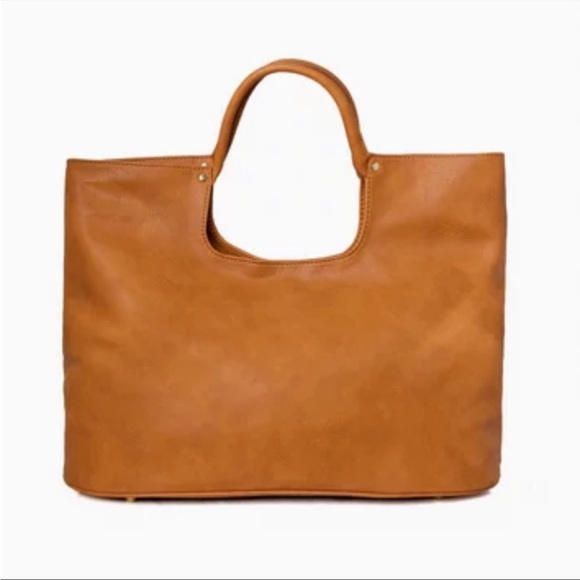 Tuckernuck Handbags - Tuckernuck Alexa Cognac Tote